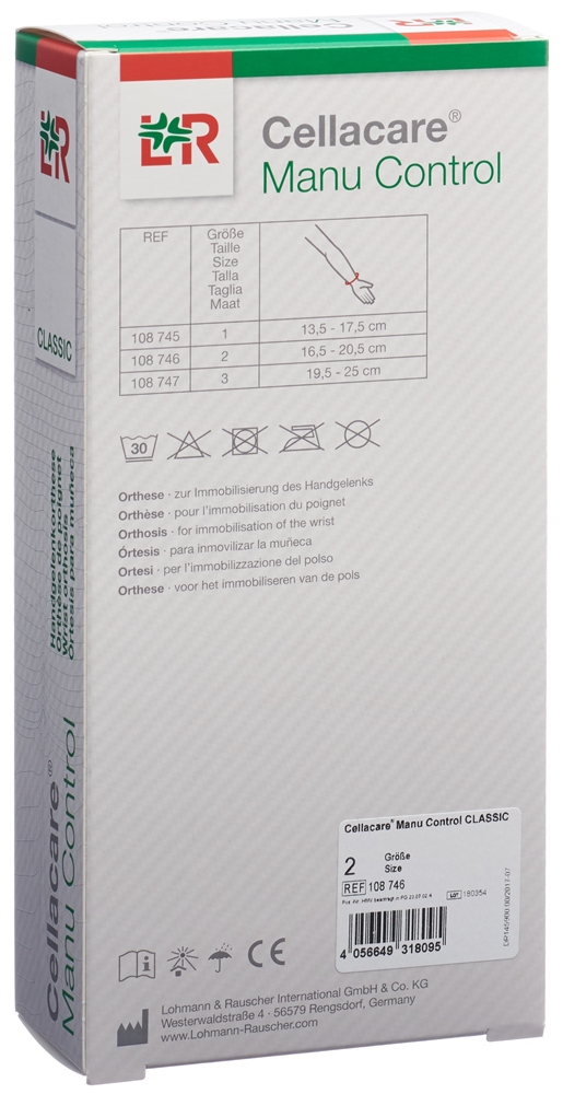 CELLACARE Manu Control Classic Gr2 1 Stk