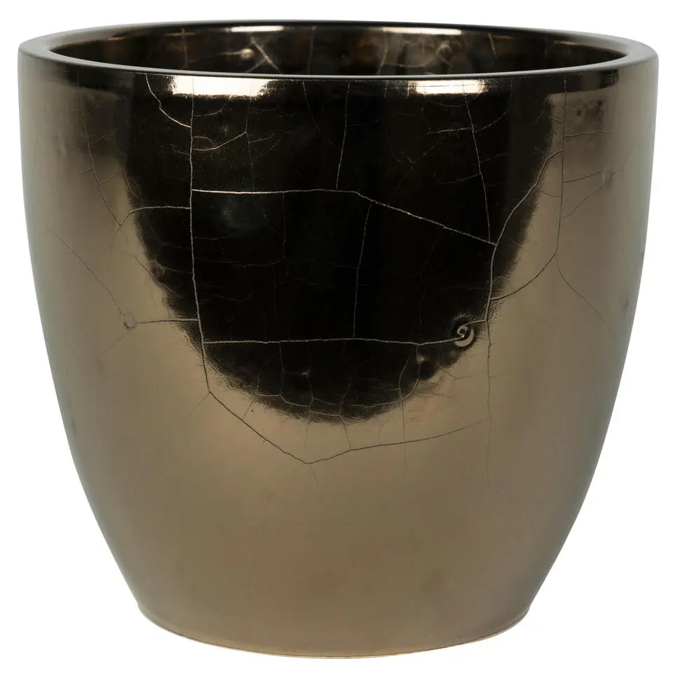 Ter Steege Bloempot - goud - Scandinavisch - 33 x 28 cm