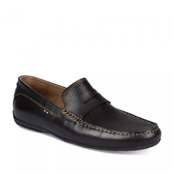 Mocassins NOIR CAPE BOARD CUIR