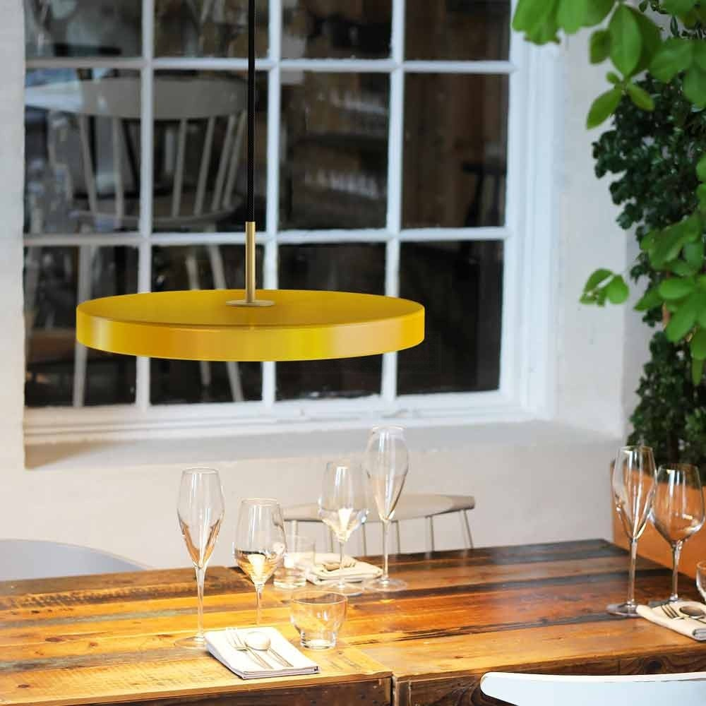 Hanglamp Asteria Geel