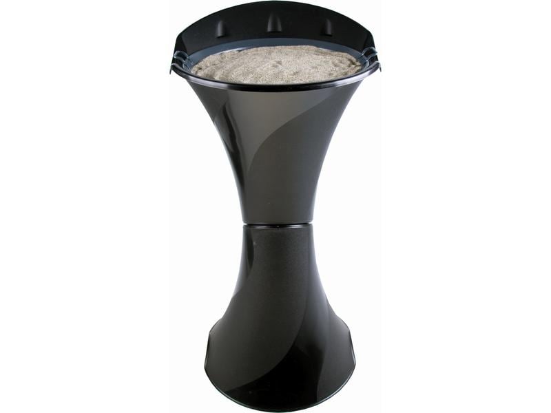 Edi Baur Standascher Bama Schwarz Standaschenbecher