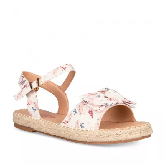 Sandales BLANC LOVELY SKULL
