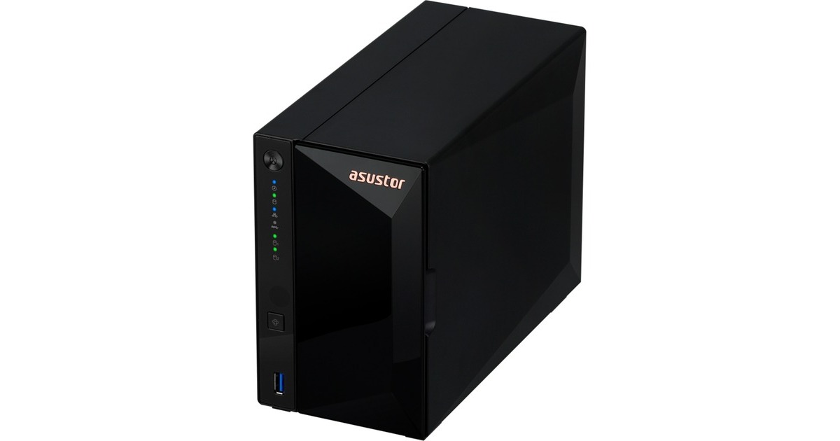 AsustorDrivestor 2 Pro Gen2 nas  (Zwart, USB)