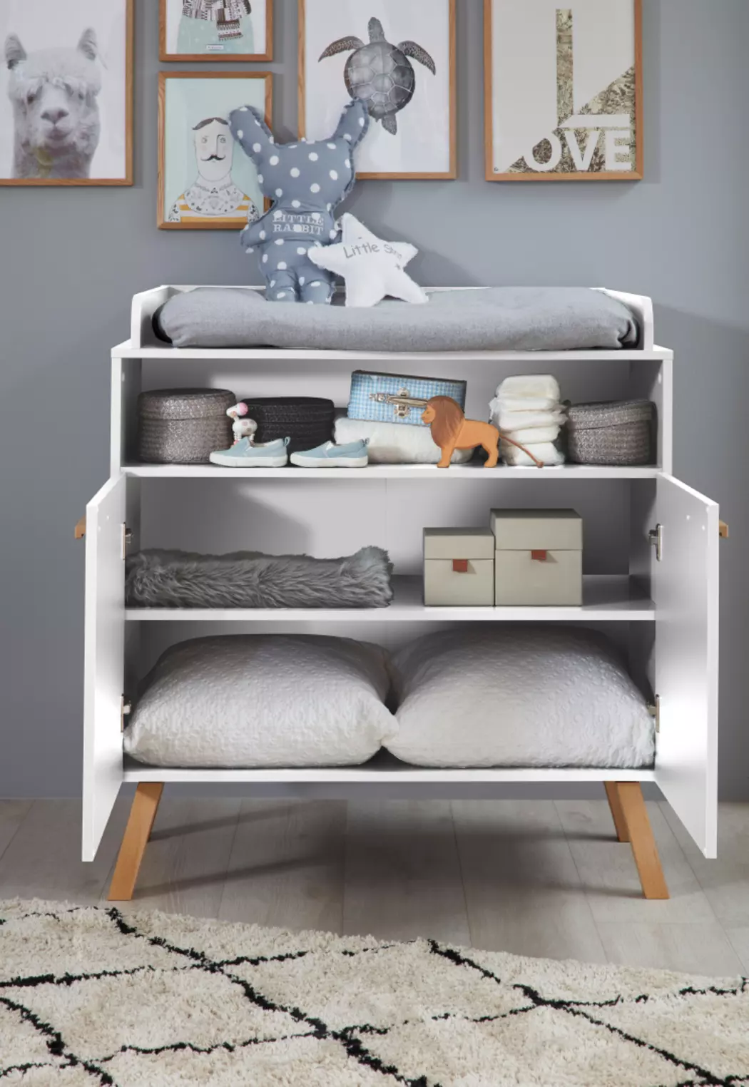 Babyzimmer-Set Mats 3tlg.