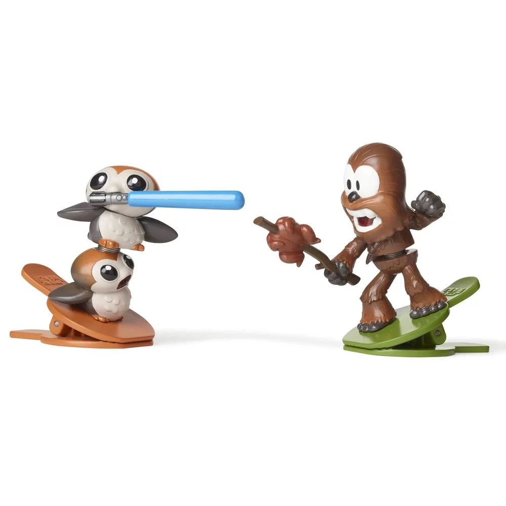 STAR WARS BATTLE BOBBLERS PACK DE 2