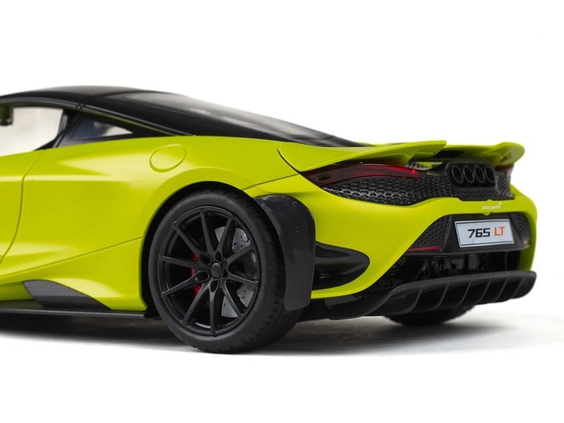 TEC-TOY Auto McLaren 765LT mit Licht, Grün, 1:12 Ferngesteuerter Sportwagen mit Licht für Kinder ab 6 Jahren