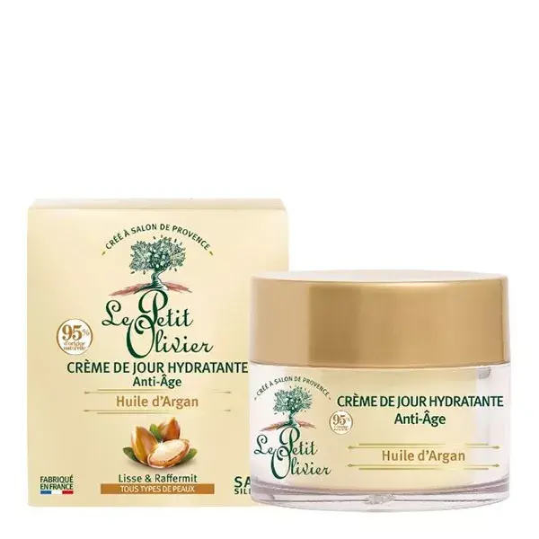 Le Petit Olivier Creme de Dia Hidratante Antienvelhecimento com Argan 50ml