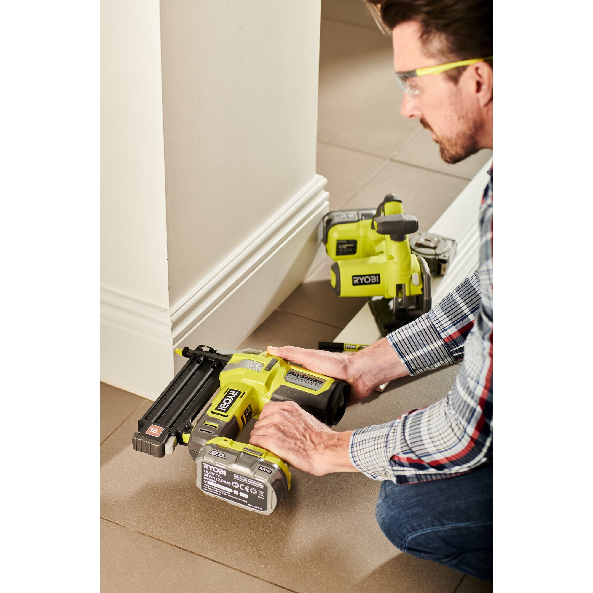 Ryobi Nagler ONE+ Akku-Nagler R18GN18-0, 18Volt