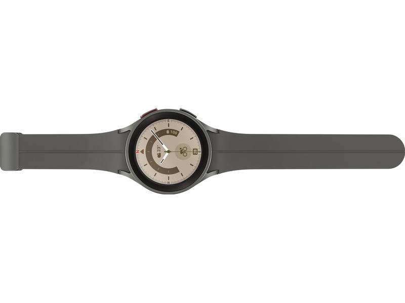 Samsung Galaxy Watch5 Pro BT 45 mm Grau Die Smartwatch für Ihre Abenteuer