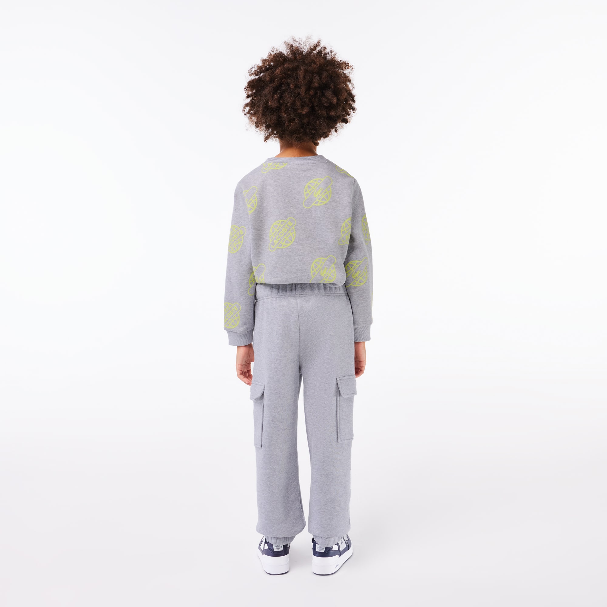 Pantalon de survêtement garçon Lacoste en coton biologique Pantalons & Shorts - Gris - Lacoste - Garçon