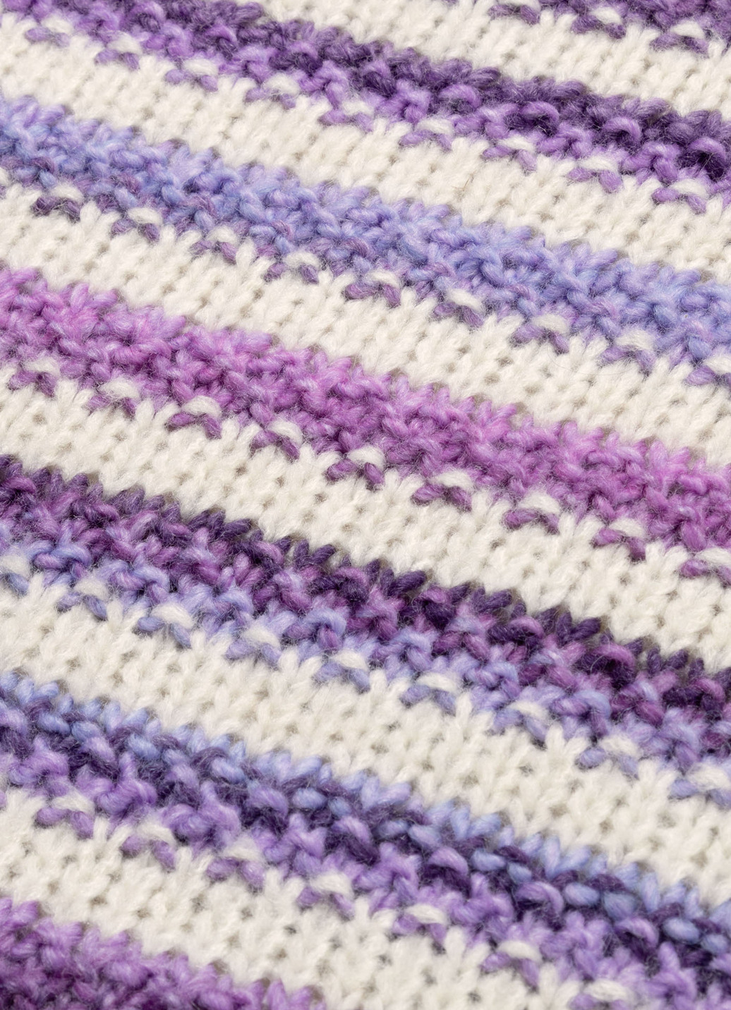 Pullover in Streifendessin