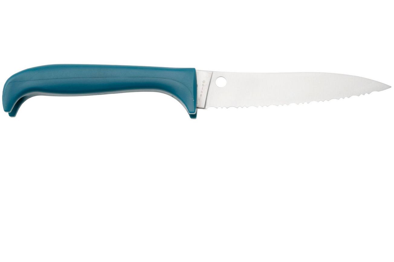 Spyderco Counter Puppy gekarteld tomatenmes blauw, K20SBL