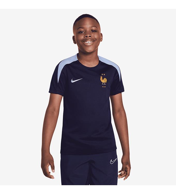 Nike JR Frankrijk Dri-FIT Strike Voetbalshirt 2024