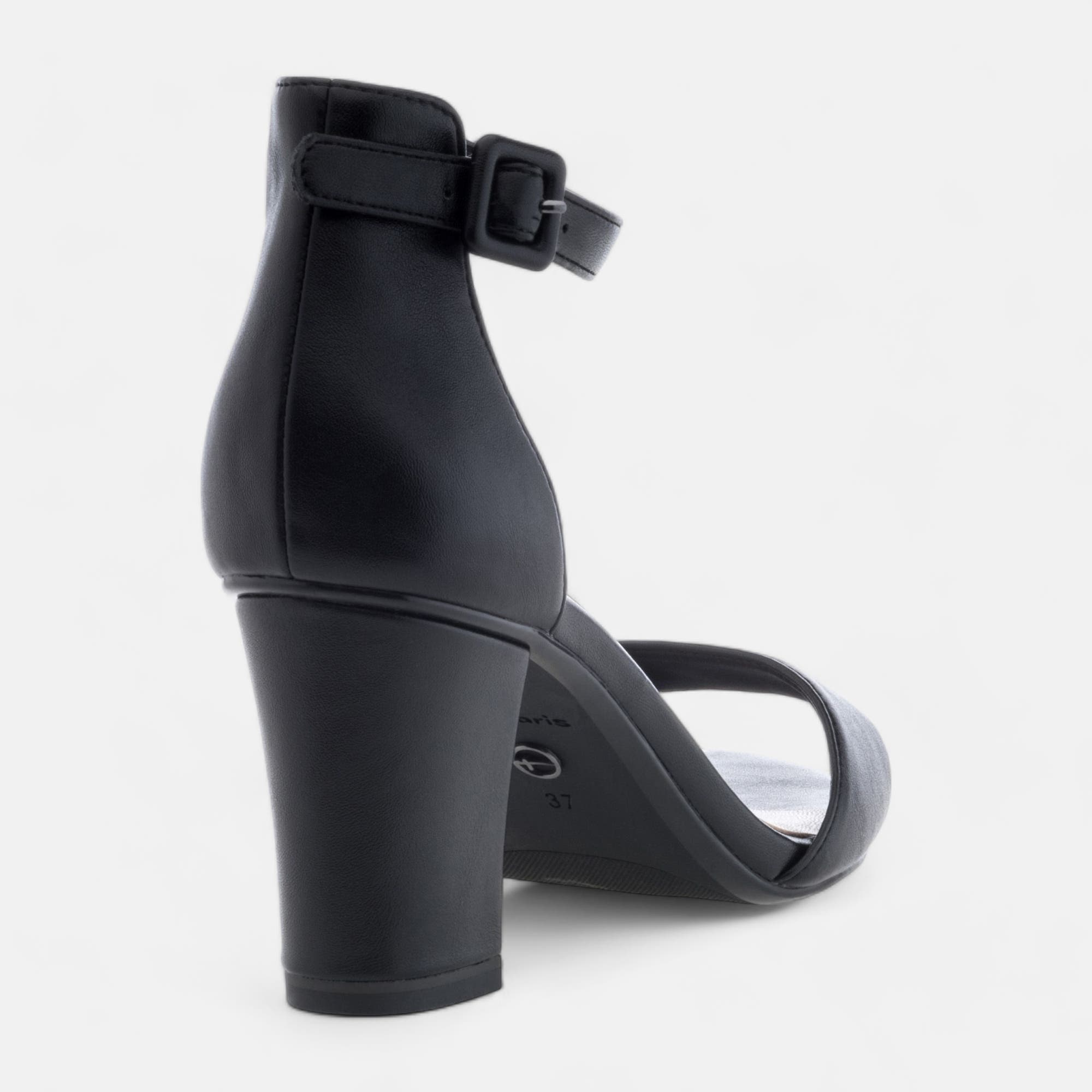 Nu-pieds à talon Femme noir