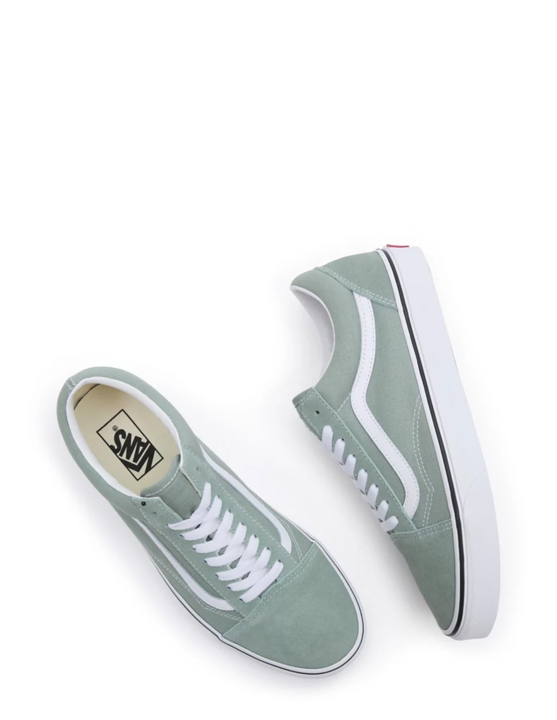 vans Sneakers Femme UA Old Skool Toile/Daim Menthe
