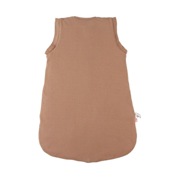 Noukie's B&M Slaapzak – 70 cm – Afritsbare mouwen – Jersey – Caramel