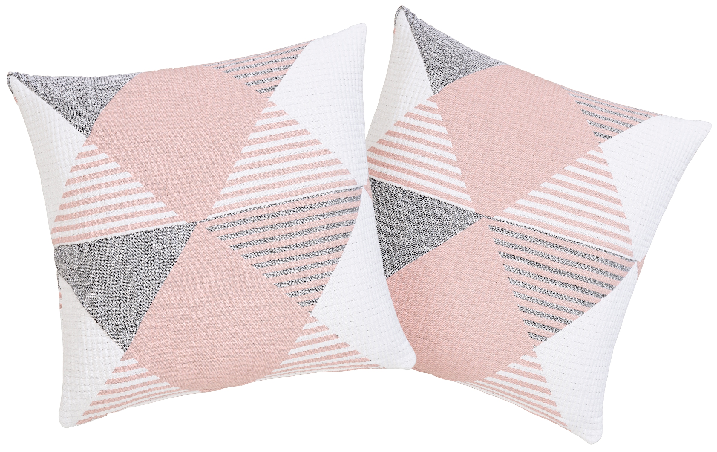 Home affaire Kissenbezüge »Maris Kissenhülle, geeignet im Winter & Sommer« aus recyceltem Material