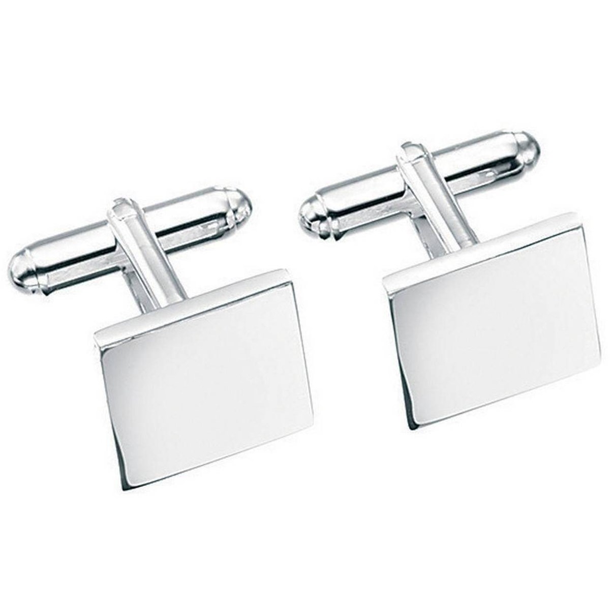 Bouton de manchette en argent 925/1000