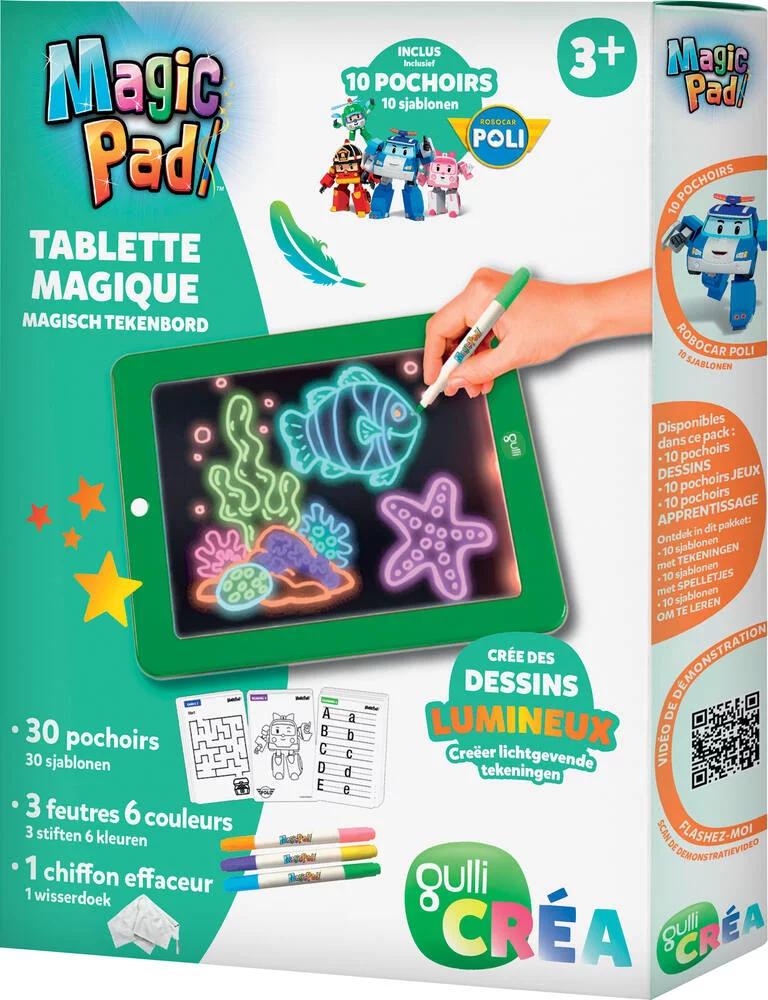 MAGIC PAD GULLI - ARDOISE MAGIQUE GULLI