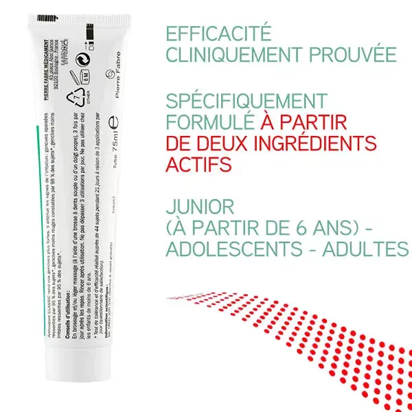 Pasta de dentes Arthrodont Classic 75ml