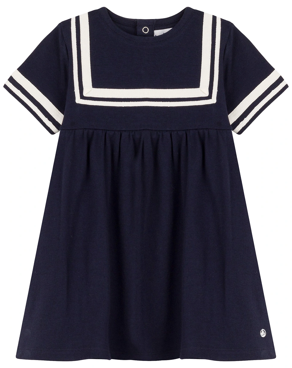 Kurzarm-Kleid UNIE in smoking