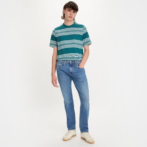 Levi's 502 Taperede Jeans, Med Indigo Worn In, W36/L32