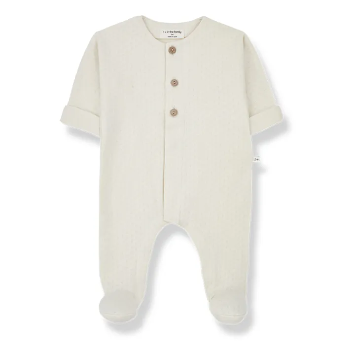 1+ in the family Pyjama Charlot Ajouré | Ecru