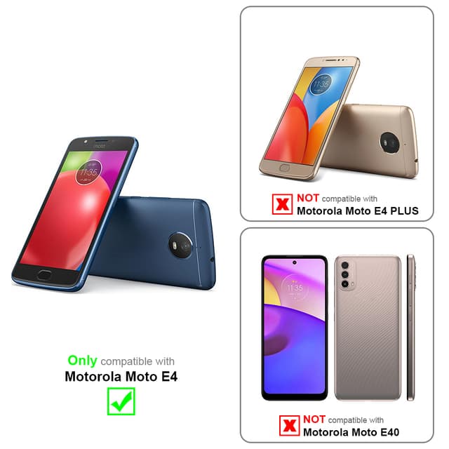Motorola MOTO E4 3x Skærmbeskytter Beskyttelsesglas