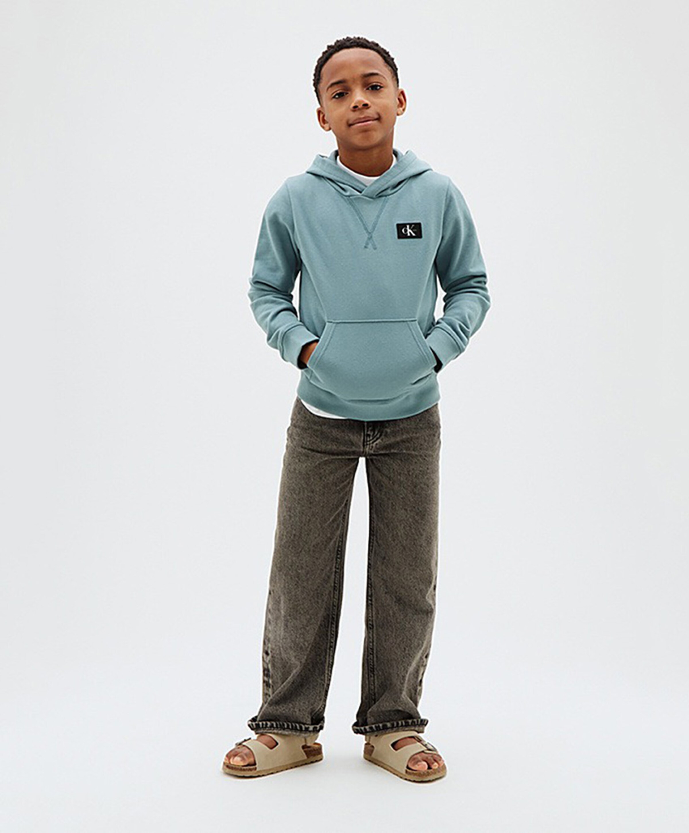 Calvin Klein Jongens hoodie blauw