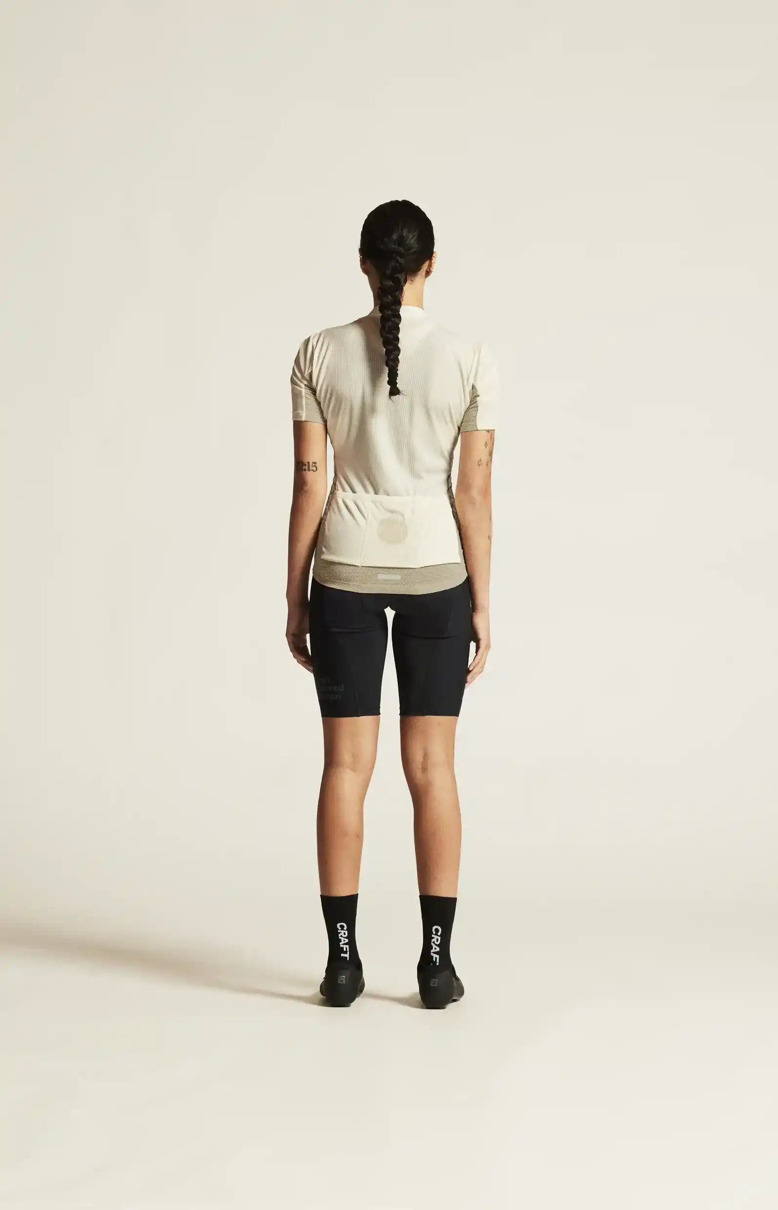 Craft ADV Endurance Fietsshirt Korte Mouwen TOFU/HAY Dames