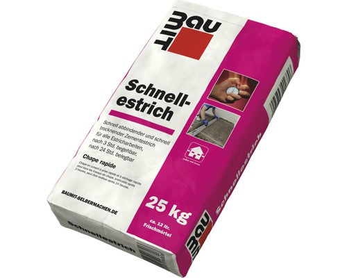 Baumit Snelhardende en Drogende Dekvloer 25 kg