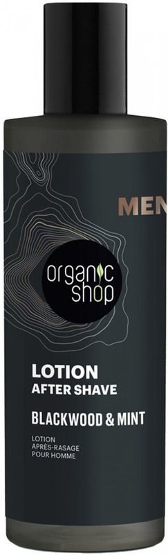 Organic Shop - Blackwood & Mint - Aftershave - 150 ml - Verfrissend