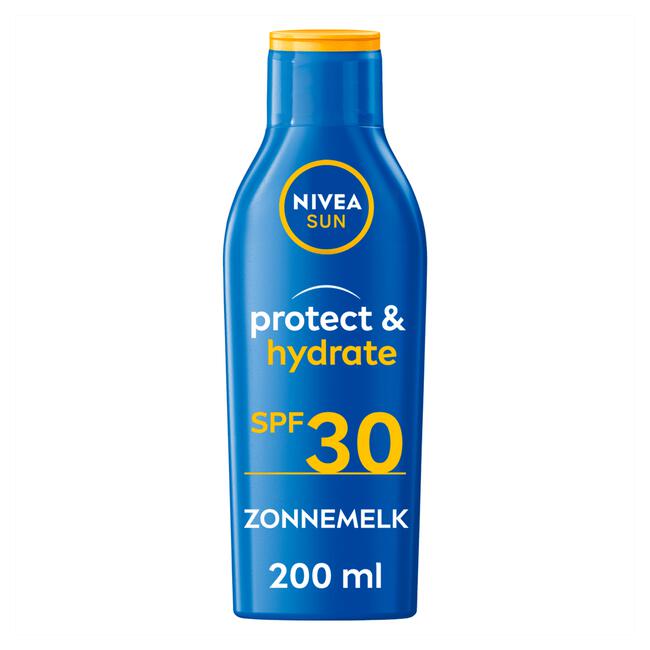 NIVEA SUN Zonnebrand Protect & Hydrate Zonnemelk SPF 30 200 ML