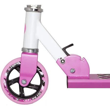 BEST Sporting Scooter 125er Rolle, weiß/pink