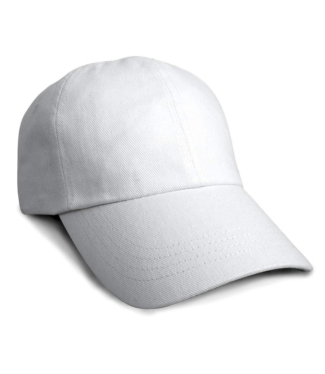 Result - Casquette unie profil bas - Adulte unisexe (Blanc) - UTBC961