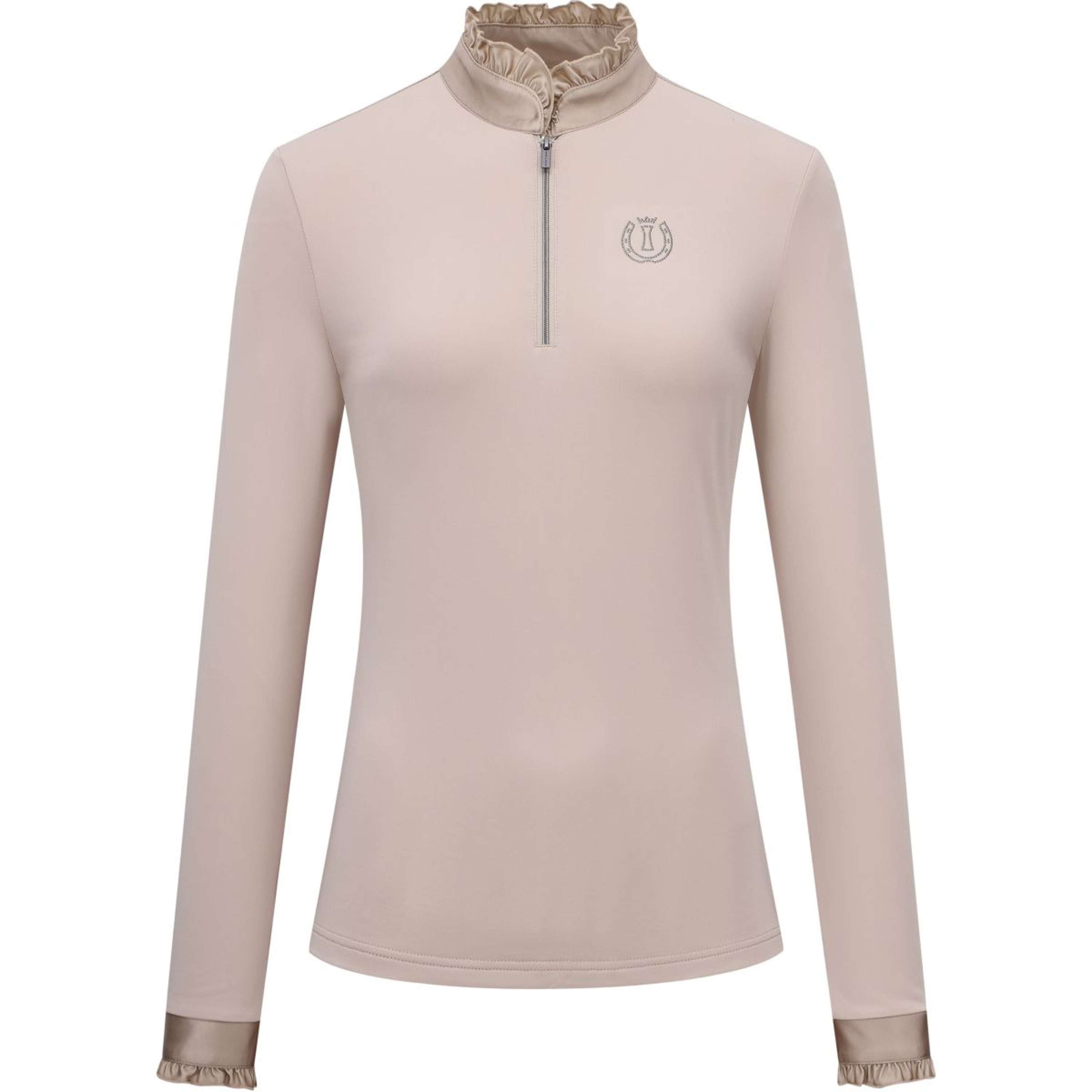 Imperial Riding Shirt IRHAnna Lange Mouwen Grijs/Zand