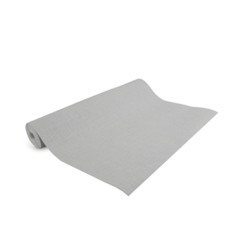 Vliesbehang Hessian uni grijs 106573