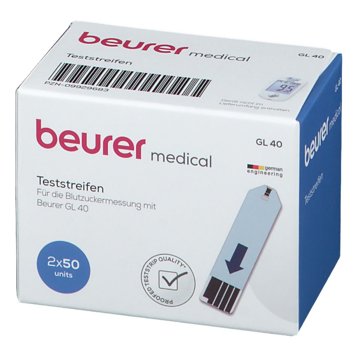 beurer Blutzucker-Teststreifen GL40
