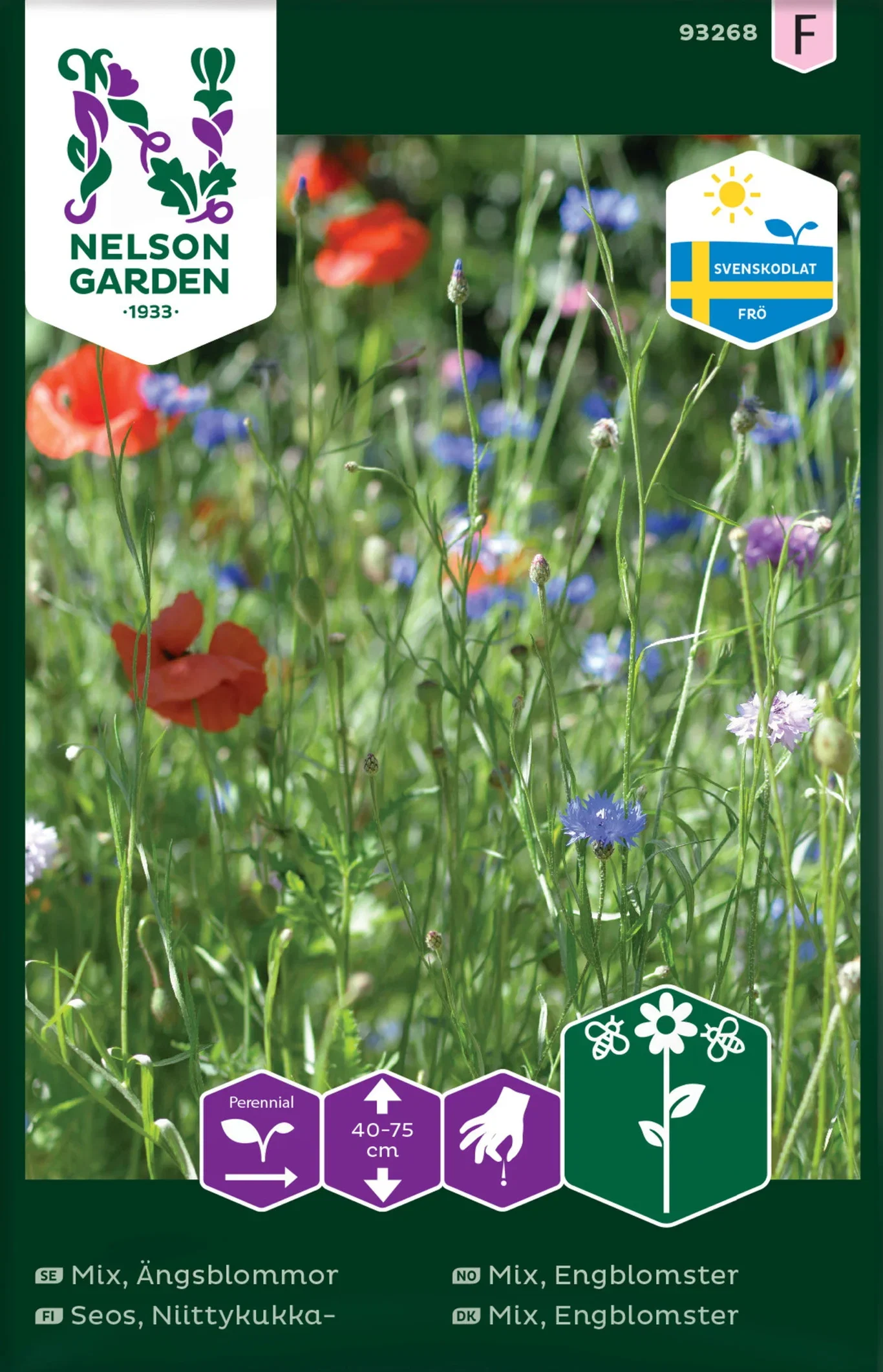Nelson Garden Engblomster mix