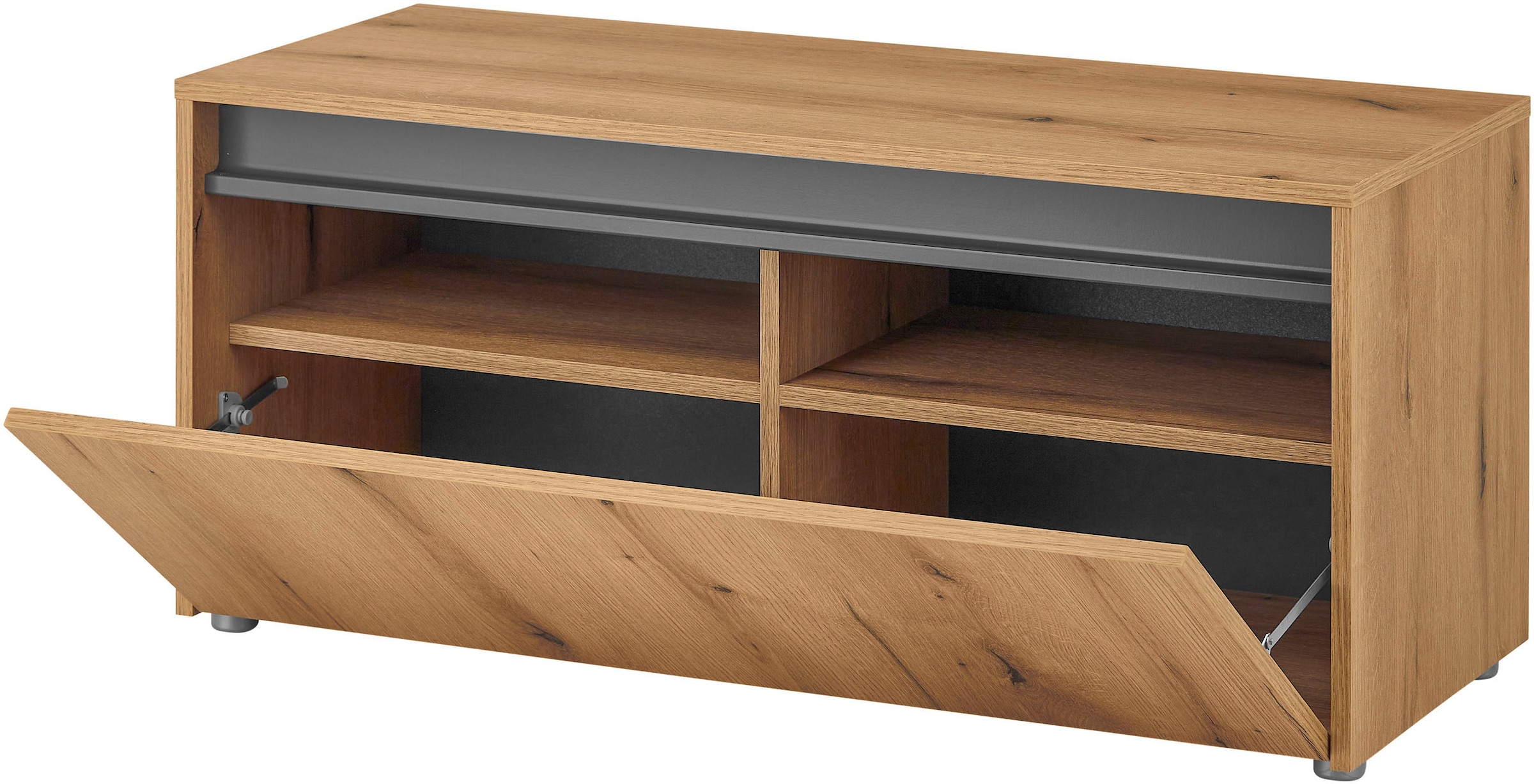 INOSIGN Schuhbank »GiRON/CiTY, Garderobenbank mit Klappe, Sitzbank in vier Farben« viel Stauraum, Platz für ca. 8 Paar Schuhe, 100 cm breit