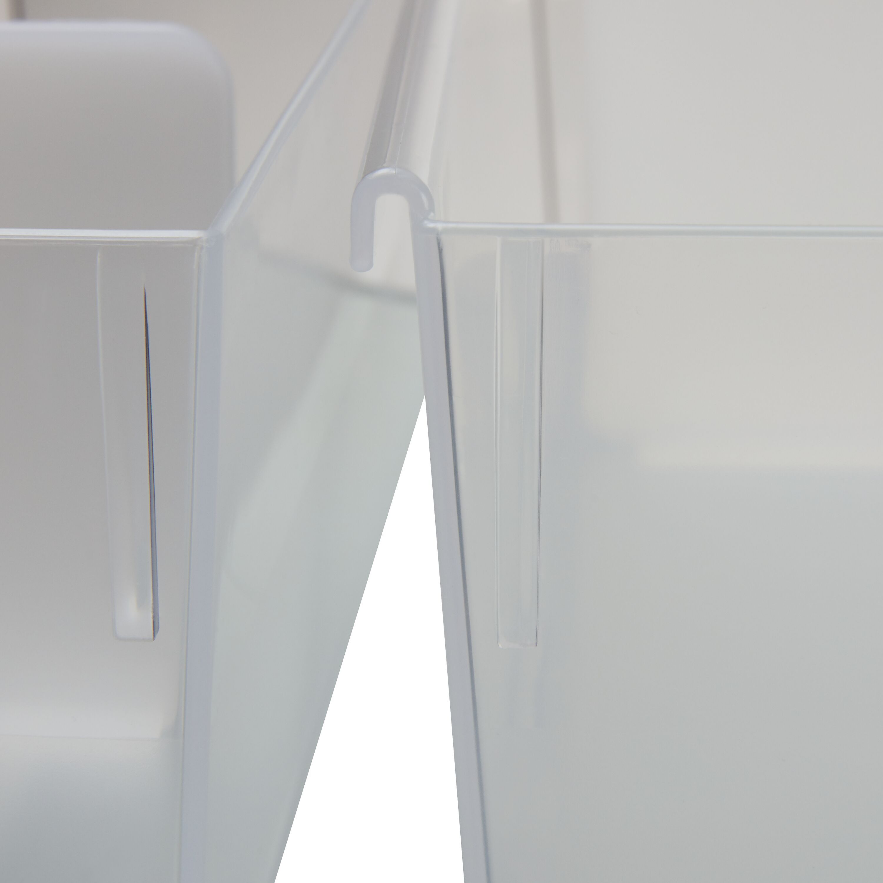 DRAWER L Schubladen-Organizer - Transparent / B: 27.0 cm x T: 9.5 cm x H: 33.0 cm