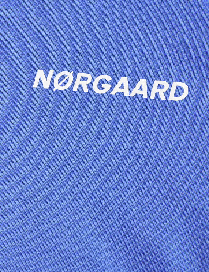 Mads Nørgaard - Copenhagen Printed Tee Thorlino Tee Blå