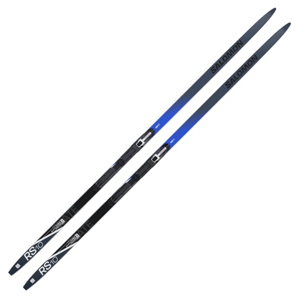 Pack ski de fond SALOMON RS 10 + PROLINK SHIFT SKATE BLACK/WHITE/RACE BLUE