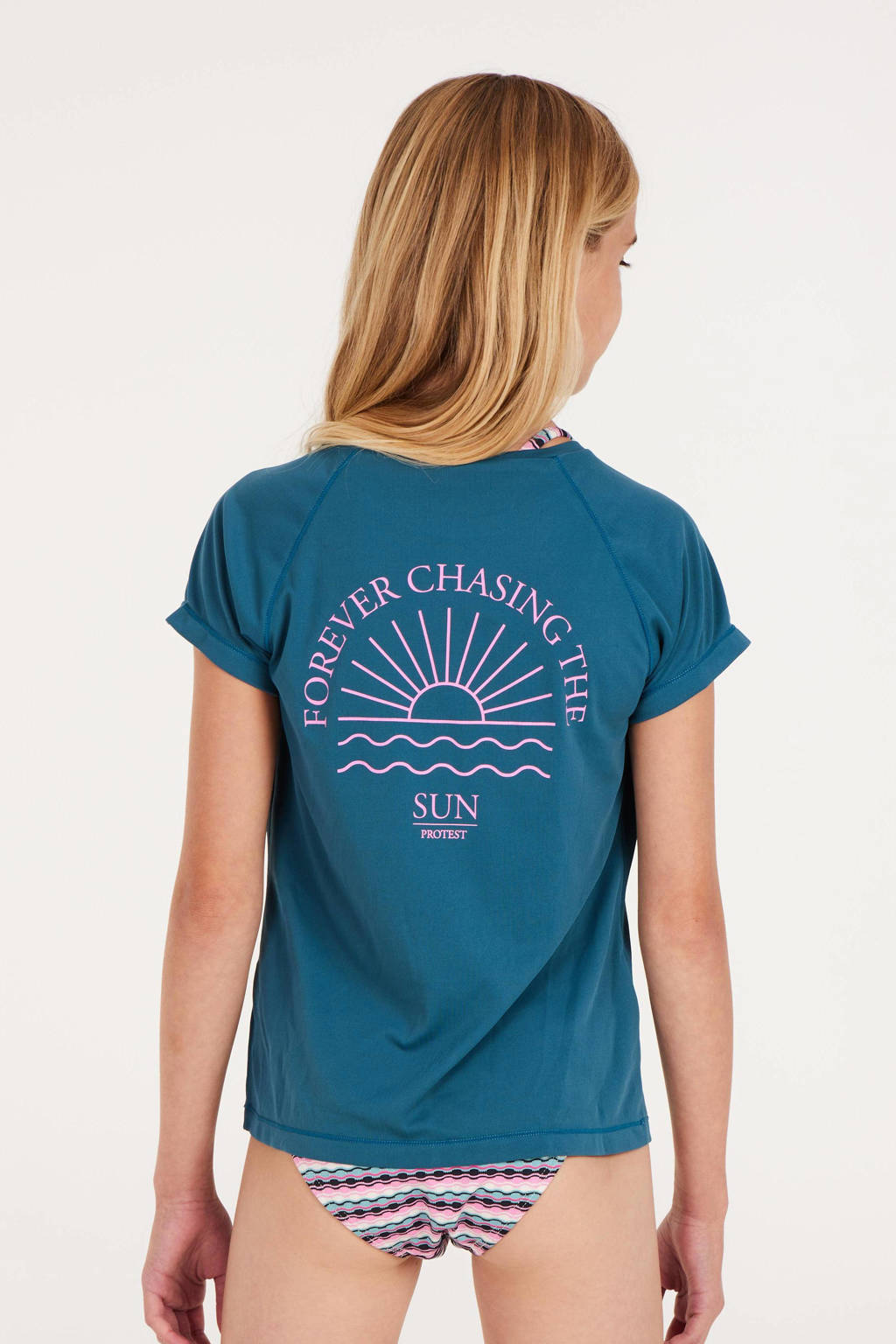 UV T-shirt PRTRESHMA JR blauw
