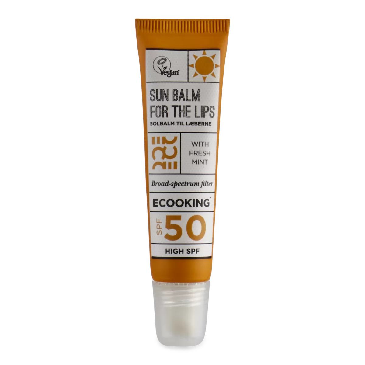 ECOOKING Solbalm Til Læberne SPF 50 - 15 ml.