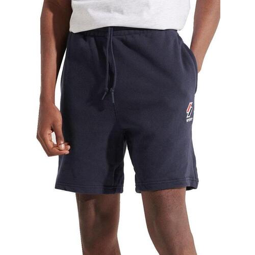 Superdry - SPORTSTYLE ESSENTIAL SHORT Azul