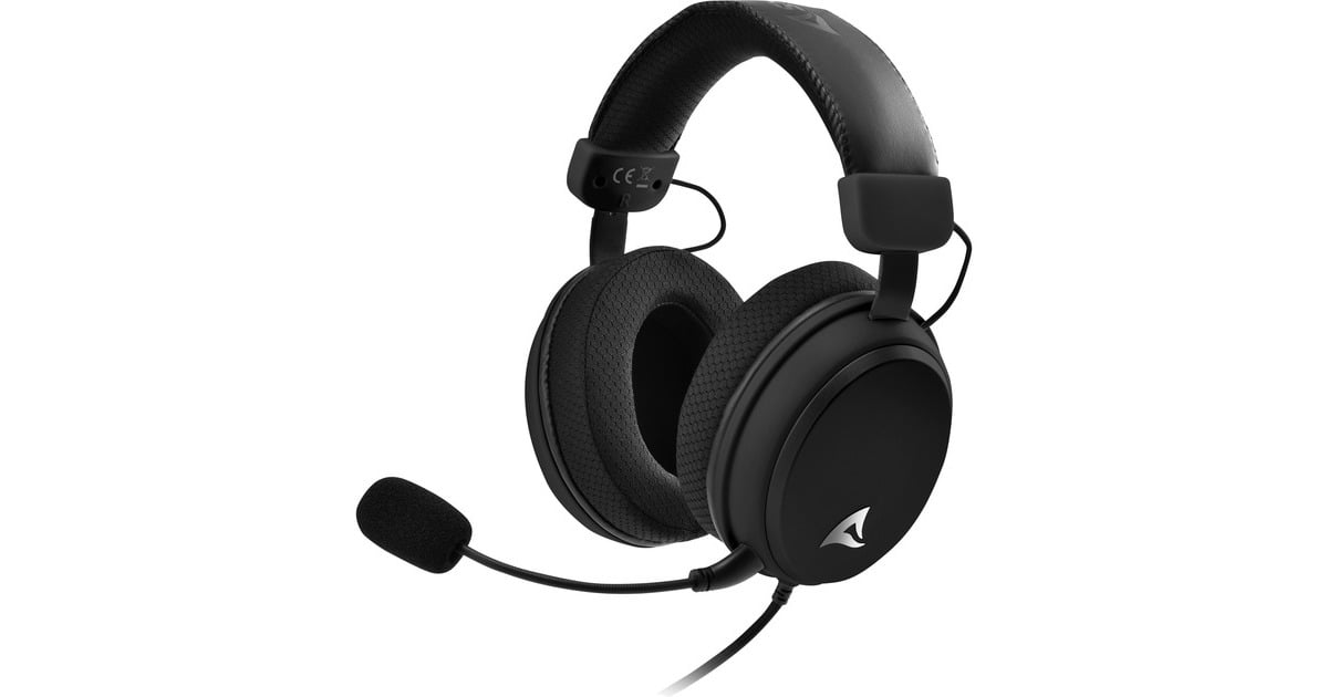 SharkoonSKILLER SGH25 over-ear gaming headset  (Zwart, Pc, PlayStation 5, Xbox Series X|S)