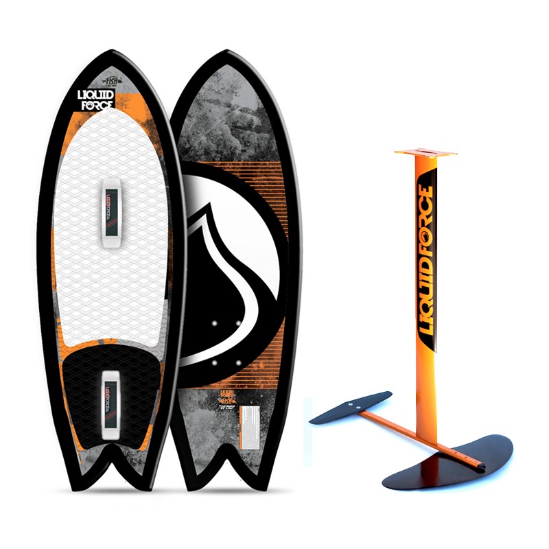 Planche Foil Liquid Force Foil Fish Combo 2015, Complet - The Corner Shop