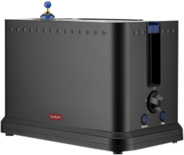 Bodum OTTONI Brødrister s/s, 2 skiver Sort