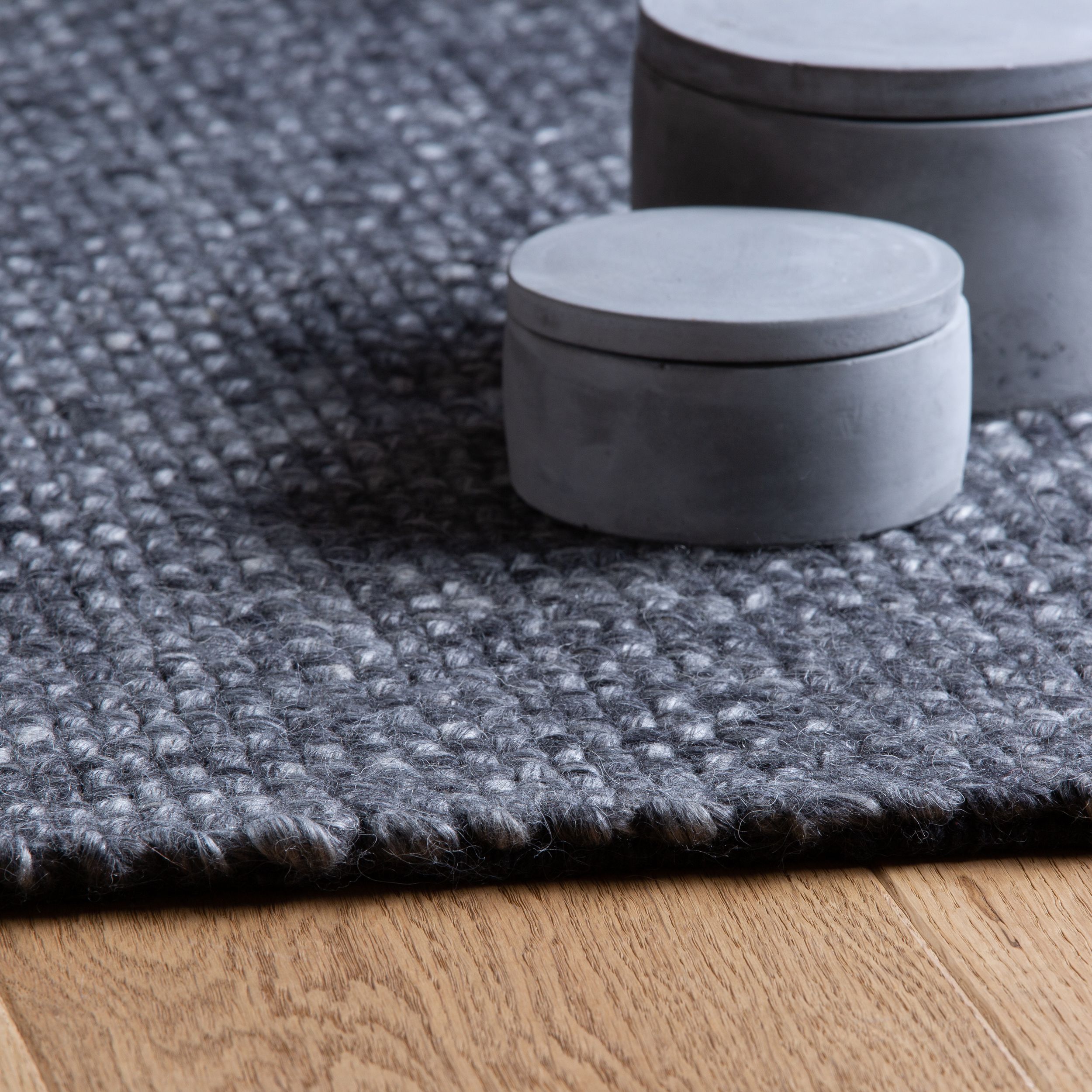 Vloerkleed 515 Anthracite Eskil